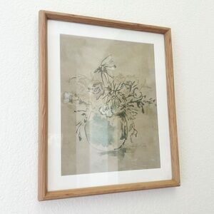 Threshold Floral Matted Framed Harvest Botanical Art by Studio McGee